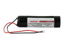 Tenergy 30011-02 18650 2600mAh 3.7V Protected 3.5A Lithium Ion (Li-ion) Battery with Molex Connector