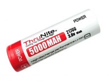 ThruNite 21700 5000mAh 3.7V Protected Lithium Ion (Li-ion) Button Top Battery
