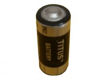 Titus ER17335 2/3 A 2100mAh 3.6V Lithium Thionyl Chloride (LiSOCI2) Button Top Battery - Bulk