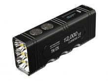 Nitecore TM12K Tiny Monster Rechargeable LED Flashlight - 12000 Lumens - 6 x CREE XHP50 - Uses Built-in 4800mAh Li-ion Battery Pack