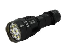 Nitecore TM9K-TAC USB-C Rechargeable LED Flashlight - 9 x CREE XP-L HD - 9800 Lumens - Uses a Built-In 5000mAh Battery Pack
