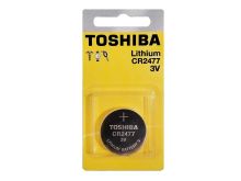 Toshiba CR2477 1000mAh 3V Lithium (LiMnO2) Coin Cell Battery - 1pc Blister Pack