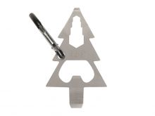 Ultimate Survival Technologies Tool A Long Micro Pine Tree Multi-Tool - Stainless Steel - 5 Total Tools - TSA-Compliant (20-02754)