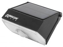 Wagan Solar Wall Light - 1000 Lumens - Includes Li-ion Battery Pack