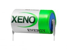 Xeno XL-060H AA 1800mAh 3.6V High-Temp Lithium Thionyl Chloride (LiSOCI2) Battery with T2 Pins - Bulk
