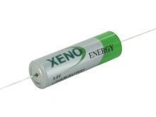 Xeno XL-060F-AX AA 2400mAh 3.6V Lithium Thionyl Chloride (LiSOCI2) Battery with Axial Leads - Bulk