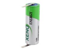 Xeno XL-100F A-cell 3600mAh 3.6V Lithium Thionyl Chloride (LiSOCI2) Battery with T1, T2, T3, or T3R Tabs - Bulk