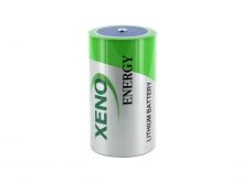 Xeno XL-205F-AX D-cell 19000mAh 3.6V Lithium Thionyl Chloride (LiSOCI2) Battery with Axial Leads - Bulk