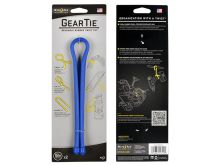 Nite Ize Gear Tie Reusable Rubber Twist Tie - 18-Inch - 2 Pack - Blue (GT18-2PK-03)