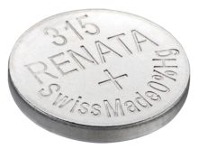 Renata 315 MPS 19mAh 1.55V Silver Oxide Coin Cell Battery - 1 Piece Tear Strip, Sold Individually