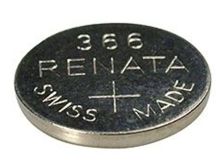 Renata 366 MP 47mAh 1.55V Silver Oxide Coin Cell Battery - 1 Piece Tear Strip, Sold Individually