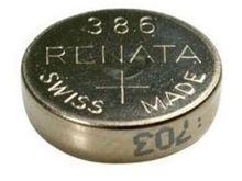 Renata 386 MP 130mAh 1.55V Silver Oxide Coin Cell Battery - 1 Piece Tear Strip, Sold Individually