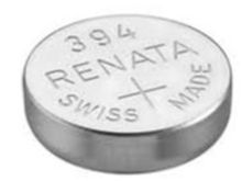 Renata 394 MP 84mAh 1.55V Silver Oxide Coin Cell Battery - 1 Piece Tear Strip, Sold Individually