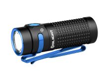 Olight Baton 4 Rechargeable LED Flashlight - 1300 Lumens - Includes 1 x 16340 and Optional Charging Case - Black, OD Green, Regal Blue, White, or Candy Cane