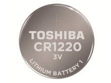 Toshiba CR1220 40mAh 3V Lithium (LiMnO2) Coin Cell Battery - Bulk