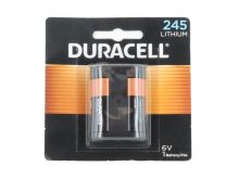 Duracell DL 245 1400mAh 6V Lithium Primary (LiMNO2) Digital Camera Battery (DL245BPK) - 1 Piece Retail Card