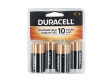 Duracell Coppertop MN1400-R4 C-cell 1.5V Alkaline Button Top Batteries (MN1400R4Z) - 4 Piece Clam Shell