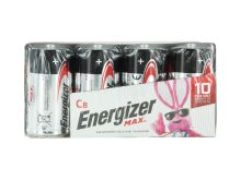 Energizer Max E93-FP-8 C-cell Alkaline Button Top Battery - 8 Piece Family Pack