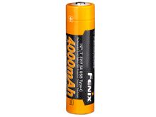 Fenix ARB-L18-4000U 18650 4000mAh 3.6V Protected Lithium Ion (Li-ion) Button Top Battery with Built-In USB-C Charging Port