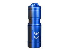 Fenix E02R Rechargeable KeyChain Flashlight - CREE XP-G2 - 200 Lumens - Uses Built-In 120mAh Li-Poly Battery Pack - Blue