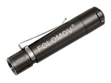 Folomov EDC-C1 LED Flashlight - Nichia E21A - 400 Lumens - 5000K - Includes 1 x 3.7V 10440 - Aluminum