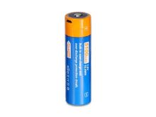 JETBeam JR51 21700 5100mAh 3.7V Protected High-Drain Lithium Ion (Li-ion) Button Top Battery with Built-In Micro USB Charging Port