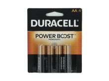 Duracell Coppertop Power Boost MN1500-B4 AA LR6 1.5V Alkaline Button Top Batteries (MN1500B4) - 4 Piece Retail Card