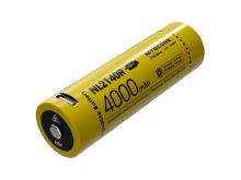 Nitecore NL2140R 21700 4000mAh 3.6V Protected Lithium Ion (Li-ion) Button Top Battery with Built-In USB-C Charging Port