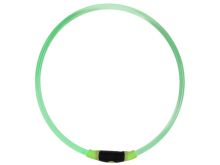Nite Ize NiteHowl LED Safety Necklace for Pets - Cut to Fit 12 to 27-Inch - Green LED - Includes 3 x L1154s (NHO-28-R3)