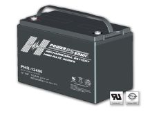 Power-Sonic AGM High Rate PHR-12400 110Ah 12V Rechargeable Sealed Lead Acid (SLA) Battery - T8 Terminal