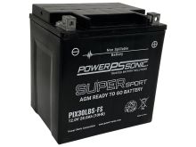 Power-Sonic PIX30LBS-FS 28Ah 12V Super Sport Series Sealed Lead Acid (SLA) Battery - 400CCA