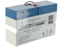 Power-Sonic AGM General Purpose PS-12120L 12Ah 12V Rechargeable Sealed Lead Acid (SLA) Battery - FP Terminal