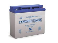 Power-Sonic PS-12180 M5 18Ah 12V Rechargeable Sealed Lead Acid (SLA) Battery - M5 Terminal