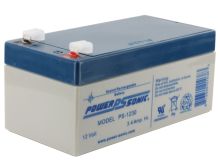 Power-Sonic AGM General Purpose PS-1230 3.4Ah 12V Rechargeable Sealed Lead Acid (SLA) Battery - F1 Terminal