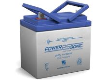 Power-Sonic PS-12350 M6 35Ah 12V Rechargeable Sealed Lead Acid (SLA) Battery - M6 Terminal