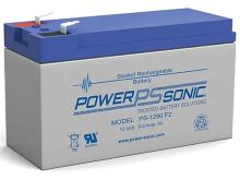 Power-Sonic PS-1290 NB 9Ah 12V Rechargeable Sealed Lead Acid (SLA) Battery - NB Terminal