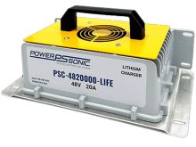 Power-Sonic PSC-4820000-LIFE-US 20Amp 48V LiFePO4 Charger IP65 Rating