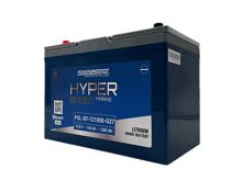 Power-Sonic PSL-BT-121000-G27 Blue Tooth Enabled 100AH 12.8V Rechargeable Lithium Iron Phosphate (LiFePO4) Marine Battery - Group 27 - M8 Terminals
