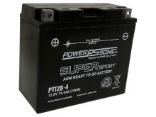 Power-Sonic PT12B-4 10Ah 12V Super Sport Series Sealed Lead Acid (SLA) Battery - 175CCA