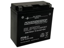 Power-Sonic PT14B-4 12Ah 12V Super Sport Series Sealed Lead Acid (SLA) Battery - 190CCA