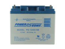 Power-Sonic AGM General Purpose PS-12400 40Ah 12V Rechargeable Sealed Lead Acid (SLA) Battery - NB Terminal