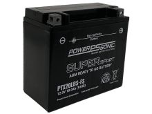 Power-Sonic PTX20LBS-FS 18Ah 12V Ultra Sport Series Sealed Lead Acid (SLA) Battery - 290CCA