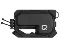 QuiqLite TAQ Rechargeable Wallet Flashlight - 150 Lumens - Uses Built-In 3.7V 380mAh Li-ion Battery Pack - Black