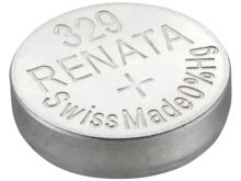 Renata 329 MPS 37mAh 1.55V Silver Oxide Coin Cell Battery - 1 Piece Tear Strip, Sold Individually