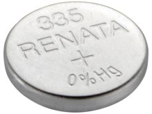 Renata 335 MPS 6mAh 1.55V Silver Oxide Coin Cell Battery - 1 Piece Tear Strip, Sold Individually