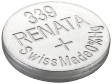 Renata 339 MPS 11mAh 1.55V Silver Oxide Coin Cell Battery - 1 Piece Tear Strip, Sold Individually
