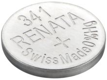 Renata 341 MPS 15mAh 1.55V Silver Oxide Coin Cell Battery - 1 Piece Tear Strip, Sold Individually