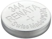 Renata 344 MPS 105mAh 1.55V Silver Oxide Coin Cell Battery - 1 Piece Tear Strip, Sold Individually