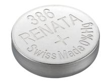 Renata 386 MPS 130mAh 1.55V Silver Oxide Coin Cell Battery - 1 Piece Tear Strip, Sold Individually
