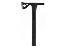 SOG FastHawk Axe - 2-inch Straight Edge - Black Handle - Nylon Sheath - Clam Pack - Black or Polished Finish